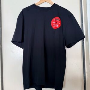 Alexander Wang Black Tee with Red Graphic